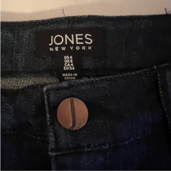 💗 Nwt Womens size 4 blue jeans by Jones New York - Picture 6 of 6